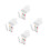 4 Sets Led Acrylic Message Board With Marker Heart Shaped Tablet 6