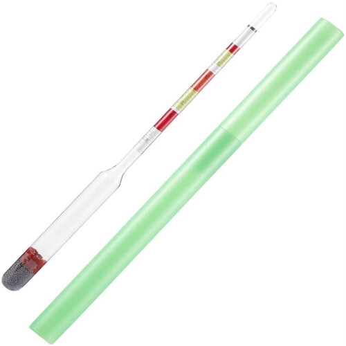 3 Scale Hydrometer Alcohol Brix Meter for Wine Beer