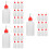 30 Pcs 50ml Empty Squeeze Bottles With Needle Tip 9