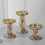 6 Pcs Glass Tea Light Holders Candlestick Stand Decoration 10