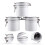 2 Count Cluster Lashes Glue Graft Eyelash Case Storage Container 10
