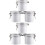 2 Count Cluster Lashes Glue Graft Eyelash Case Storage Container 5