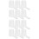 12 Pcs Bees Water Feeders Beekeeper Dispenser With Scale 7