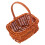 4Pcs Mini Wicker Basket With Handle For Garden, Picnic, Diy 3