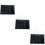 3Pcs Wooden Single-Sided Chalkboards Hanging Wall Message Board 9