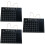 3Pcs Wooden Single-Sided Chalkboards Hanging Wall Message Board 7