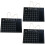 3Pcs Wooden Single-Sided Chalkboards Hanging Wall Message Board 6