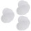18Pcs PP Material Sink Filter Cover Shower Drain Protector White 8