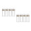 8 Pcs Plastic Sample Containers 12ml Reagent And Pill Storage Bottles 10
