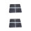 2Pcs Glass Square Digital Electronic With Display Black 4