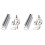 2 Sets Metal Guitar Slide Stick Accessories 2