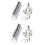 2 Sets Metal Guitar Slide Stick Accessories 5