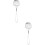 2Pcs Long Handle Stainless Steel Mesh Skimmer Spoon 9