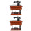2Pcs Vintage Sewing Music Box Machine Model Creative Gift 5