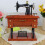 2Pcs Vintage Sewing Music Box Machine Model Creative Gift 8