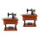 2Pcs Vintage Sewing Music Box Machine Model Creative Gift 4