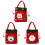 6 Pcs Candy Bag Christmas Wrapping Drawstring Bag For Dolls 2