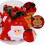 6 Pcs Candy Bag Christmas Wrapping Drawstring Bag For Dolls 11
