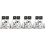 4 Sets Practical Wall Clock Mechanism Replacement Diy Movement 6