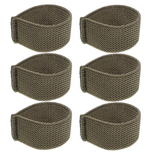 12 Pcs Elastic Belt Keepers Nylon Webbing Strap Holders
