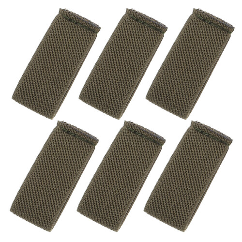 12 Pcs Elastic Belt Keepers Nylon Webbing Strap Holders 1