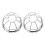8 Pcs Sensor Cover Anti-Theft Iron Wire Guard For Fire Detectors 2