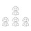 8 Pcs Sensor Cover Anti-Theft Iron Wire Guard For Fire Detectors 6