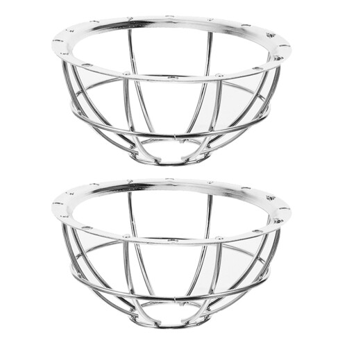 8 Pcs Sensor Cover Anti-Theft Iron Wire Guard For Fire Detectors 2