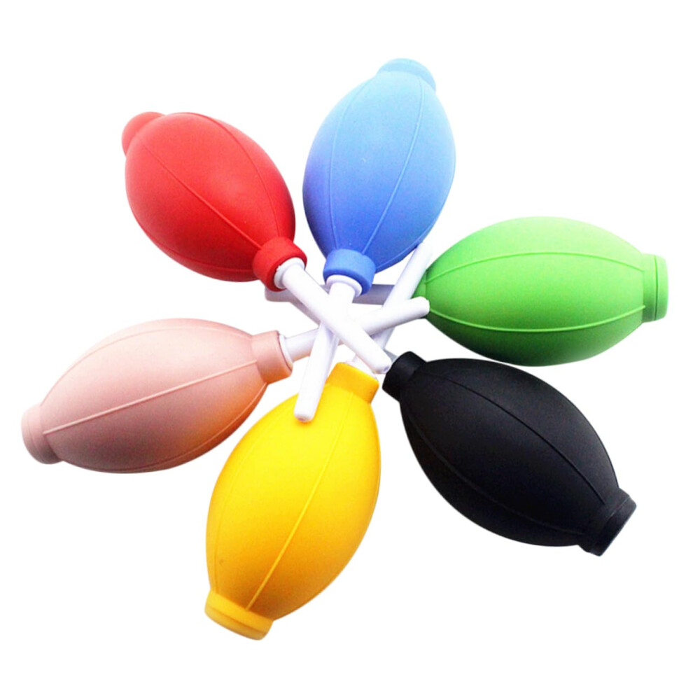 Camera Lens Air Blower Squeeze Ball Pump 6-Pack Portable Dust Cleaner Balloon Inflator For Camera Lenses 9084446249606