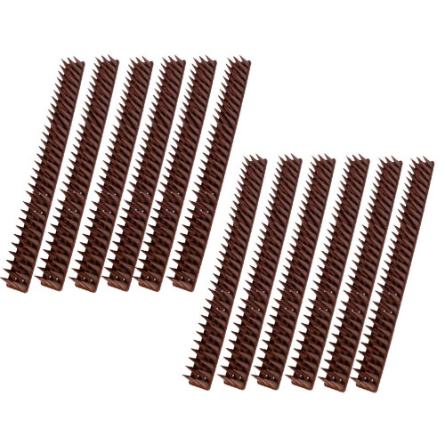 48Stk Kunststoff Spikes Vogelabwehr Für Dach 2