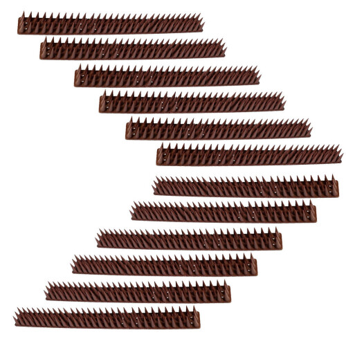 48Stk Kunststoff Spikes Vogelabwehr Für Dach 1