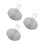 3Pcs Kitchen Stainless Steel Heat Diffuser Plates Silver for Cookware 8