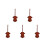 5Pcs Hand Carved Cuckoo Clock Pendulum Replacement For Diy Repair 4
