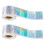 8Rolls Silver Wax Melt Safety Labels for DIY Candle Making 3