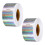 8Rolls Silver Wax Melt Safety Labels for DIY Candle Making 2