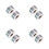 8Rolls Silver Wax Melt Safety Labels for DIY Candle Making 10