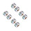 8Rolls Silver Wax Melt Safety Labels for DIY Candle Making 7