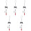 5Pcs Kawaii Phone Charm Star Purse Strap Decoration 5