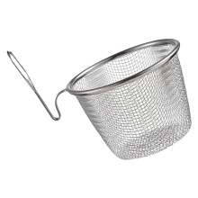 3Pcs Stainless Steel Pasta Basket With Handle For Noodles