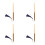 4Pcs Chinese Paper Cutter With Bamboo Handle For Calligraphy 6