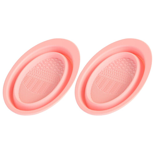 4 Pcs Foldable Makeup Brush Cleaning Pad 1