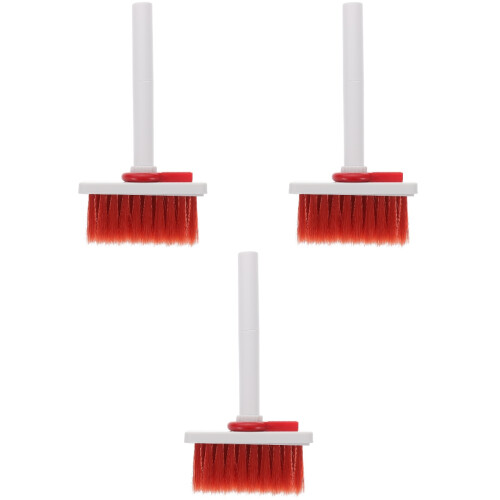 3Pcs Mini Plastic Anti Static Dust Brush For Computer Keyboard 2