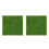 2Pcs Artificial Grass Turf Mat For Micro Landscape 7