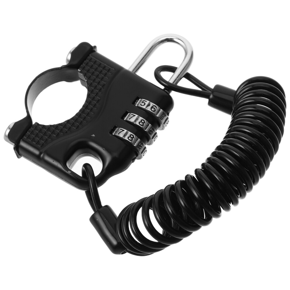 5Pcs Universal Motorcycle Password Lock Security Accessory 034170864636