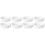 8 Pcs Ceramic Round Plant Saucer Drip Tray 6