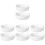 8 Pcs Ceramic Round Plant Saucer Drip Tray 4