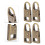 8 stuks multifunctionele DIY ritskoppen, ritsgrepen, kledingritstags 7