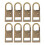 8 stuks multifunctionele DIY ritskoppen, ritsgrepen, kledingritstags 3