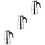 3Pcs Stainless Steel Coffee Maker 200Ml Stovetop Filter Pot 6