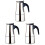 3Pcs Stainless Steel Coffee Maker 200Ml Stovetop Filter Pot 3